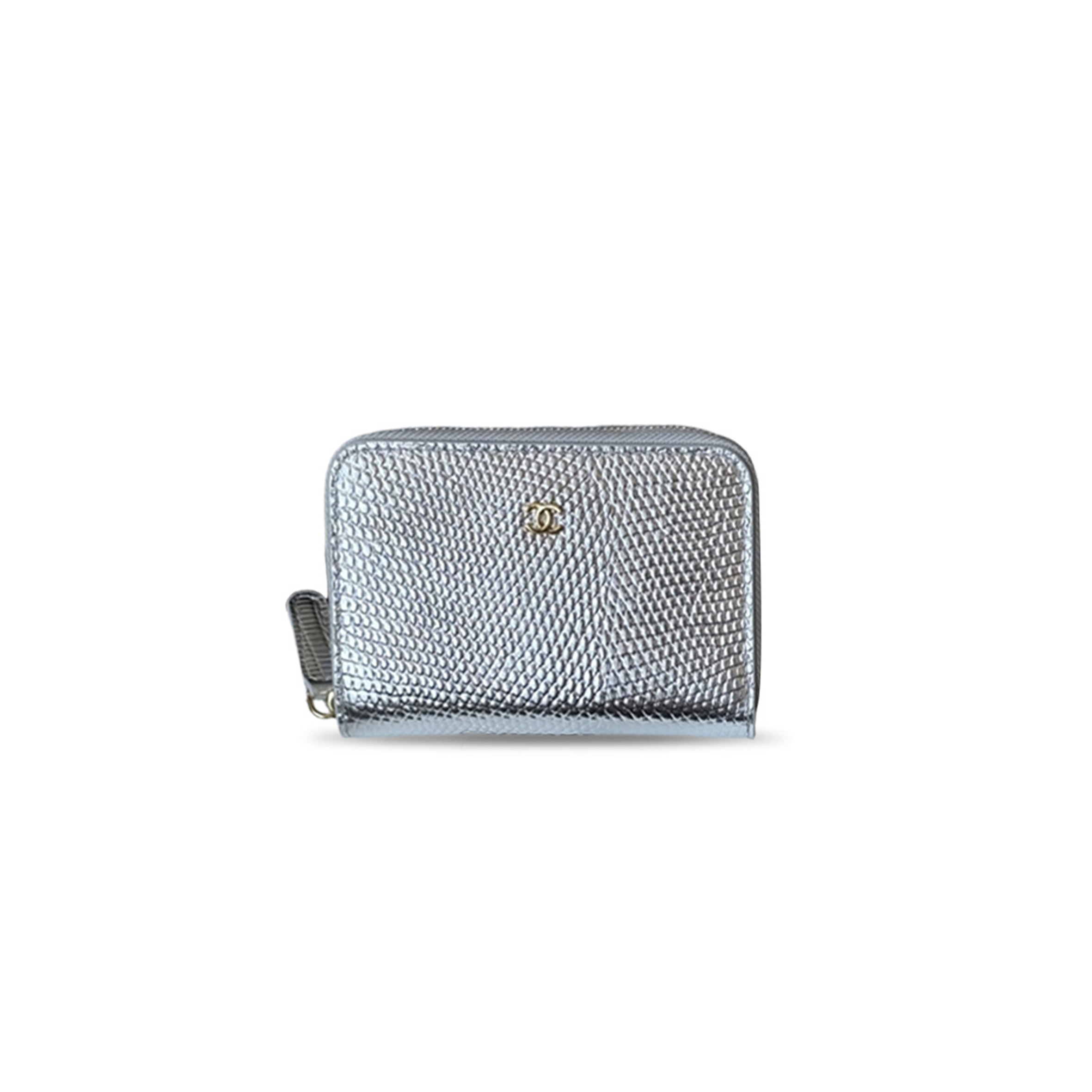 CHANEL CALFSKIN LIZARD EMBOSSED CROCOCO COIN PURSE AP5189 (11*8.5*4.5m)